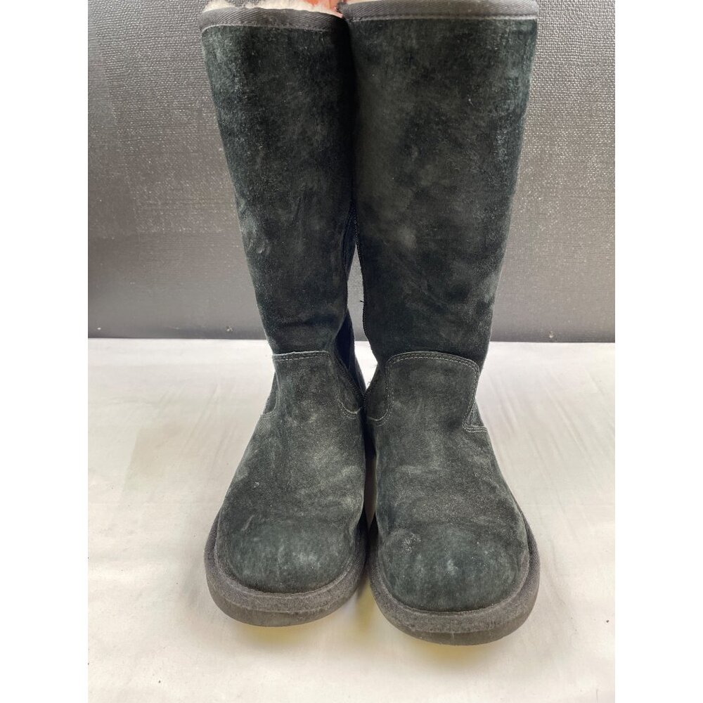Ugg Australia Women's Black Suede Leather Tall Boots/Shoes Size 6 SKU 4724